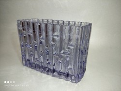 Frantisek vízner purple tetris glass vase