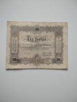 10 forint 1848 fordított hátlapi alapnyomat