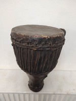 Antique African drum instrument 97 6749
