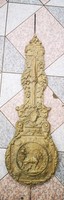 Antik álló óra Morbier Contoise figurális hatalom díszes inga, 1,2,3 súlyos fali órához Rézből készü