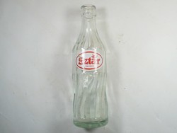 Retro star soft drink glass bottle - painted inscription - 0.2 Liter - from the 1970s-1980s