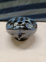 Retro ceramic hedgehog ikebana, pen holder