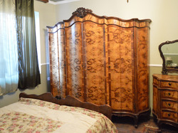 Antik Barokk hálószoba komplett (restaurált)