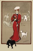 George Ford Morris - Kutyakiállítás - reprint