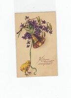 Húsvéti képeslap csibés 1935