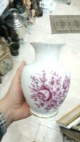Hollóház porcelain vase, 16 cm high, a rarity.
