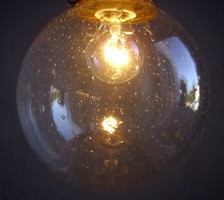 Bubble glass lamp 2 pcs