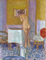 Pierre Bonnard - Akt a fürdőszobában - reprint
