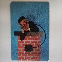 Chimney sweeper card calendar 1983