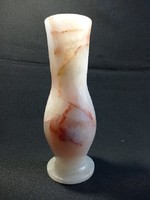 Ónix ásvány váza 20,5 cm