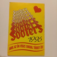 Sooters Card Calendar 1996