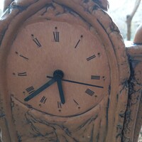 Large ceramic clock/ ornament