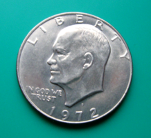 USA - 1972 – 1 Dollár –   Eisenhower Dollár -