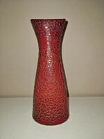 Shrink-glazed vase by János Török