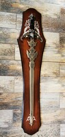 Decorative sword with wall holder