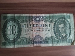 Tíz  Forint, 1962. október 12-i kiadás