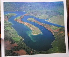 Poster 26.: Holter Lake, Missouri, USA (photo; river)