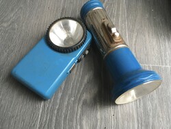 Retro flashlights, 2 pieces