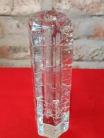 Swedish solifleur glass vase from the 1970s