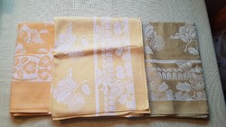 3 special damask tablecloths - for festive occasions