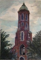 Noémi Tavaszy (1927-2018) church tower