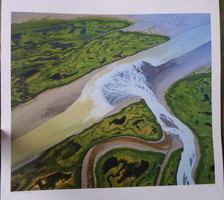 Poster 32.: Copper river delta, Alaska (photo; river)