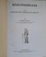 Dr. Darányi Gyula: Közegészségtan IV. kötet