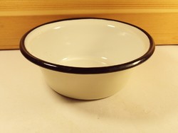 Retro enameled soup bowl bowl approx. 1970s-80s