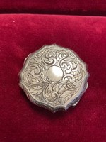 Silver plate - with engraved ornamental decor (size 16)