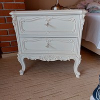 Kettő darab Bécsi barokk éjjeliszekrény