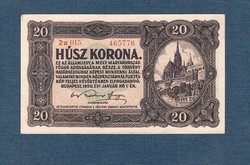 20 Korona 1920 there is no dot between serial numbers