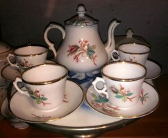 Antique petrus regout & co. Maastrich coffee cappuccino stoneware set 1883