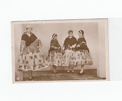 Húsvéti képeslap Sárközi viselet 1943