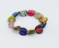 Handmade glass bracelet