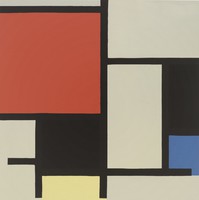 Piet Mondrian - Kompozícó - reprint