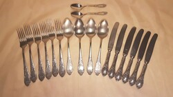 From HUF 1! Old, silver-plated alpaca cutlery, more than 1 kg