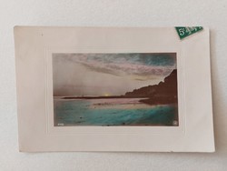 Régi képeslap levelezőlap tájkép tenger