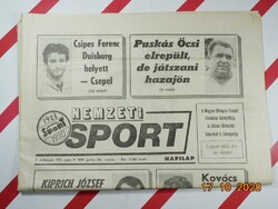 Old retro newspaper daily - national sport - 26.06.1991. - As a birthday present