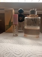 5 perfume bottles