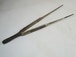 Antique old marked engineer's tweezers