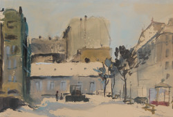 György Mosshammer: winter street