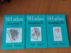 SH atlasz Anatómia I-III.  32000.-Ft.