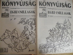 Gárdonyi géza: Eger stars i-ii. Book magazine - 1995 - rarity!