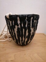 King ceramic hanging basket