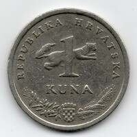 Horvátország 1 horvát Kuna, 1993