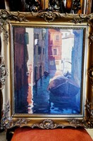 Venetian landscape - Imre Kiss Farkas