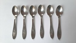 5003 - Russian silver-plated mocha spoon set