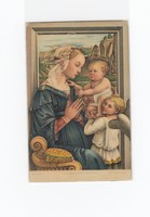 Üdvözlő képeslap postatiszta vallásos "Stengel"