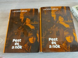 Lackó Géza  pest és a nők I-II  kötet könyv