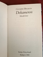 Giovanni Baccaccio Dekameron II.kötet